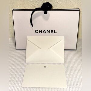 CHANEL Gift Bag with Gift Card/Envelope